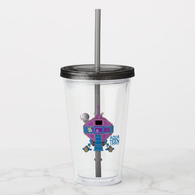 Aqua Teen Hungerfestungen Acryltrinkbecher (Vorderseite)