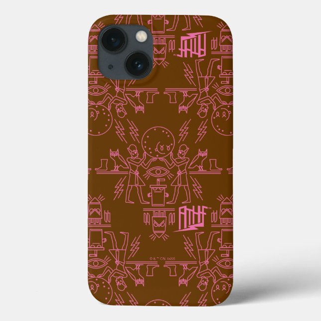 Aqua Teen Hungerfestungen Hieroglyphics Case-Mate iPhone Hülle (Rückseite)