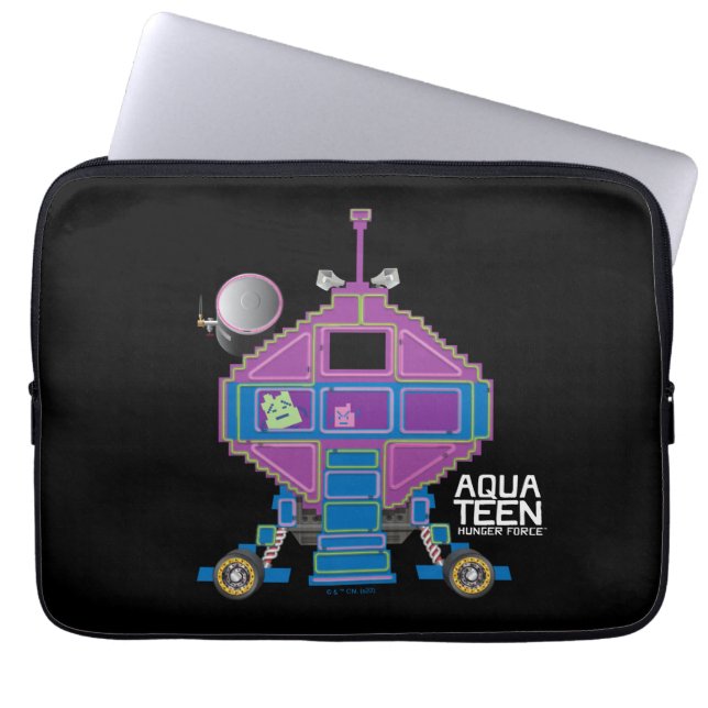 Aqua Teen Hungerfestungen Laptopschutzhülle (Vorderseite)