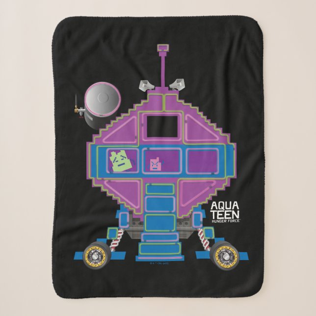 Aqua Teen Hungerfestungen Sherpadecke (Vorderseite)