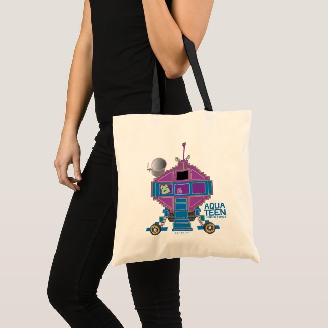 Aqua Teen Hungerfestungen Tragetasche (Vorderseite (Produkt))