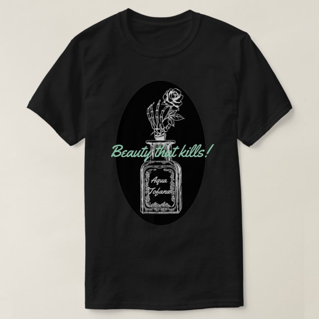 Aqua Tofana Beauty Premium T-Shirt (Design vorne)