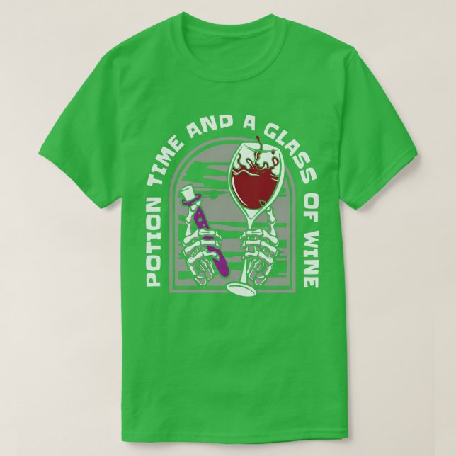 Aqua Tofana Wine Drink Mystery Liebe T-Shirt (Design vorne)