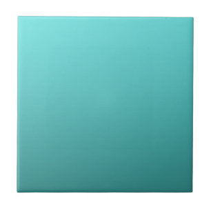 Aqua Türkis Dipped Color Ombre Fliese