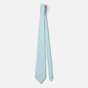 Aqua, Turquoise et Sable Cravate