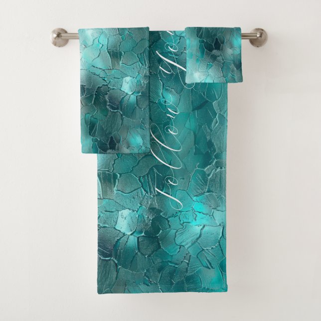 Aqua Turquoise Turquoise Glam Dreams (En situation)