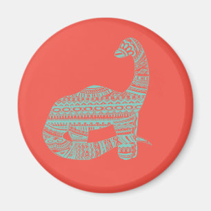 Aqua-u. Melone-Dino-Magnet Magnet