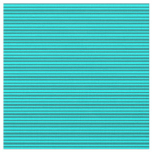 Aqua und Aquamarin gefärbtes Streifen-/Linenmuster Stoff
