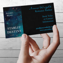 Aqua und Black Book Cover Author
