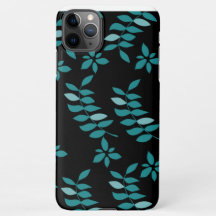 Aqua und Black Tropical Dschungel
