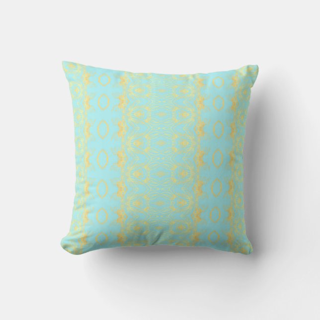 Aqua Versailles Kissen (Vorderseite)