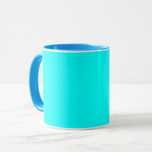 Aqua (Vollfarbe) Tasse