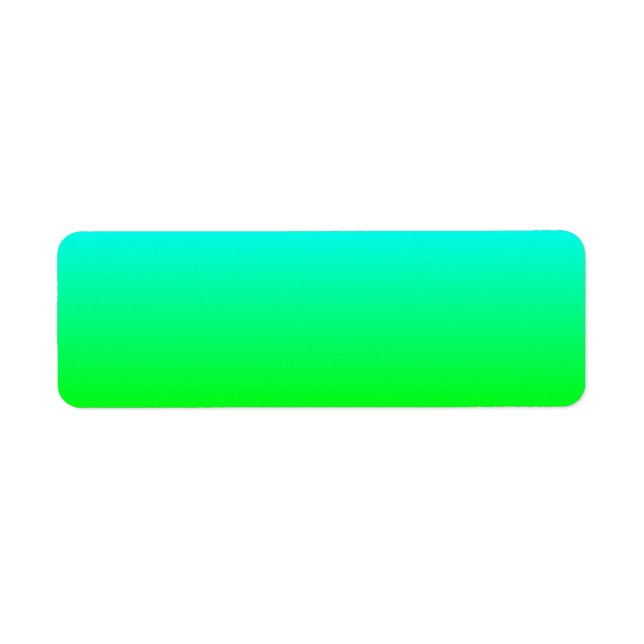 Aqua zu Green Label (Vorne)