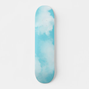 Aquablauwolken Skateboard