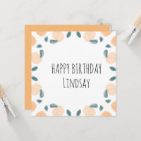 Aquädukte Pfirsichfrüchte Geburtstagsgrenz Kunst, 