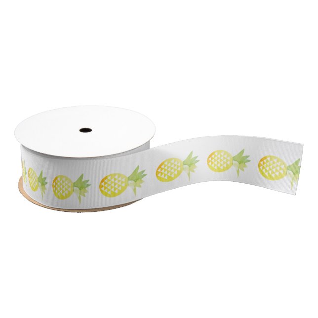 Aquäduktpineapel Luau Ripsband (Spule)