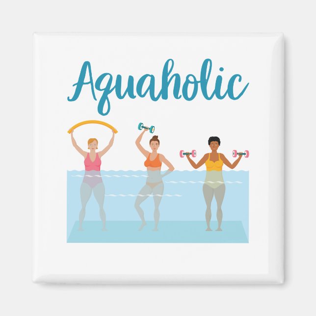 Aquaholische Aquädukte Magnet (Vorne)