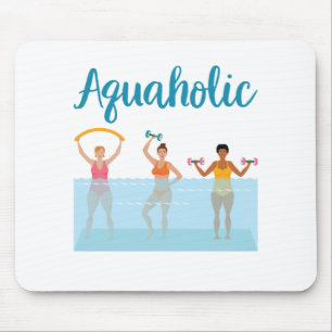 Aquaholische Aquädukte Mousepad