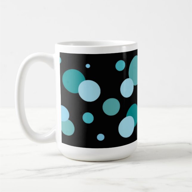 Aquakultur und Punkte Kaffeetasse (Links)