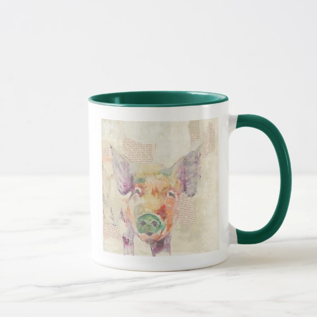 Aquakulturschwein Tasse (Rechts)