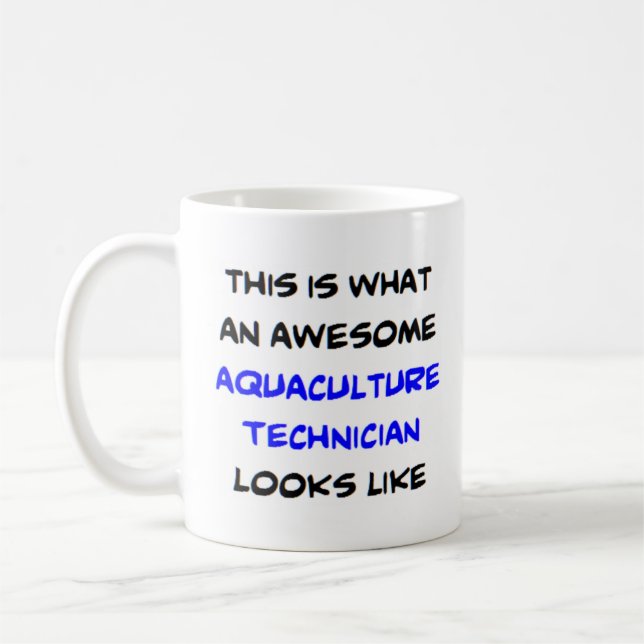 Aquakulturtechniker, phantastisch kaffeetasse (Links)