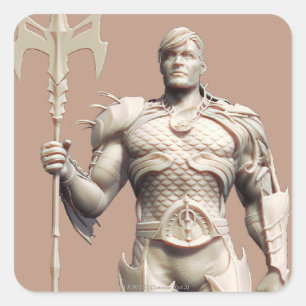 Aquaman Alternative Quadratischer Aufkleber