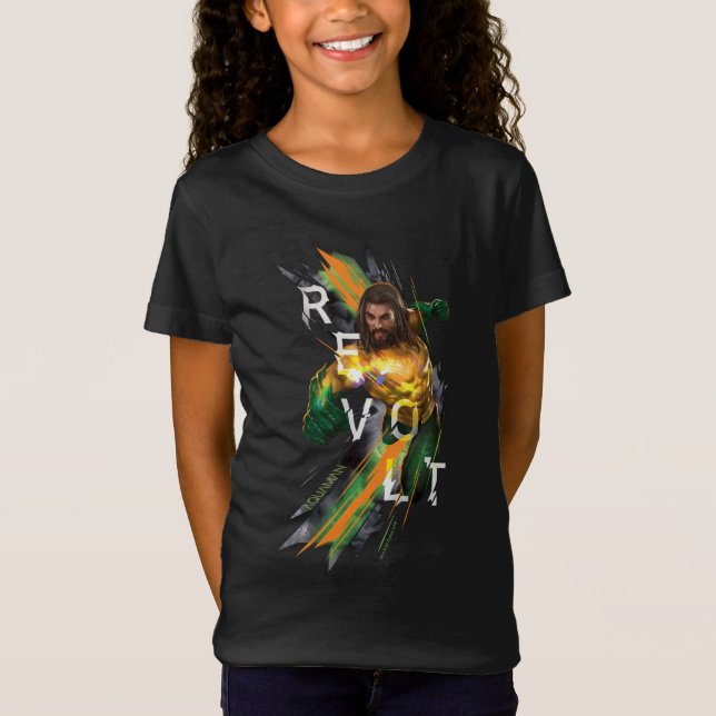 Aquaman | Aquaman "Revolt" Refrakted Graphic T-Shirt (Vorderseite)