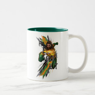 Aquaman   Aquaman "Revolt" Refrakted Graphic Zweifarbige Tasse