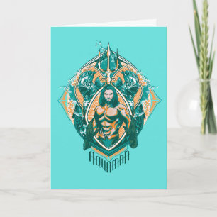 Aquaman   Aquaman & Trenchers Graphic Karte