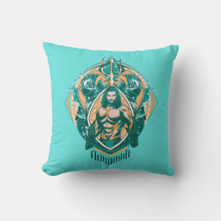 Aquaman | Aquaman & Trenchers Graphic Kissen