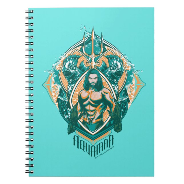 Aquaman | Aquaman & Trenchers Graphic Notizblock (Vorderseite)