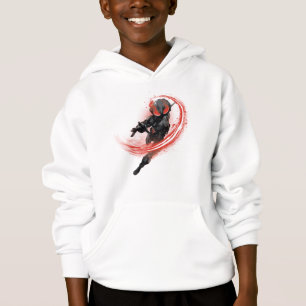 Aquaman   Black Manta Red Swipe Graphic Hoodie