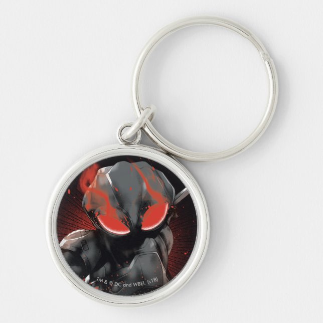 Aquaman | Black Manta Red Swipe Graphic Schlüsselanhänger (Vorne)