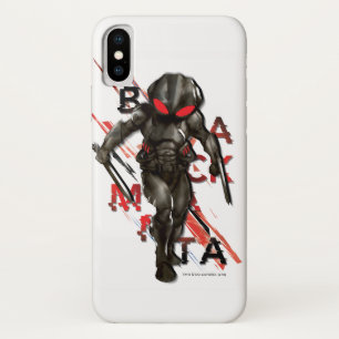 Aquaman   Black Manta Scattered Typografy Graphic Case-Mate iPhone Hülle