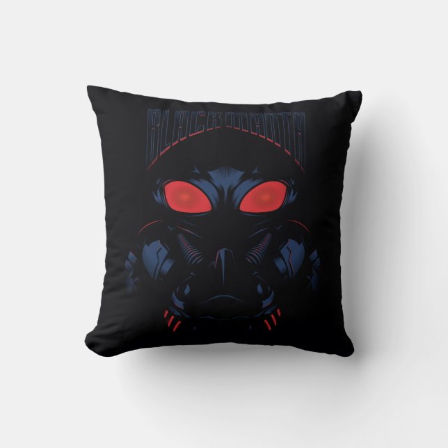 Aquaman | Black Manta Shadowy Graphic Kissen (Vorderseite)