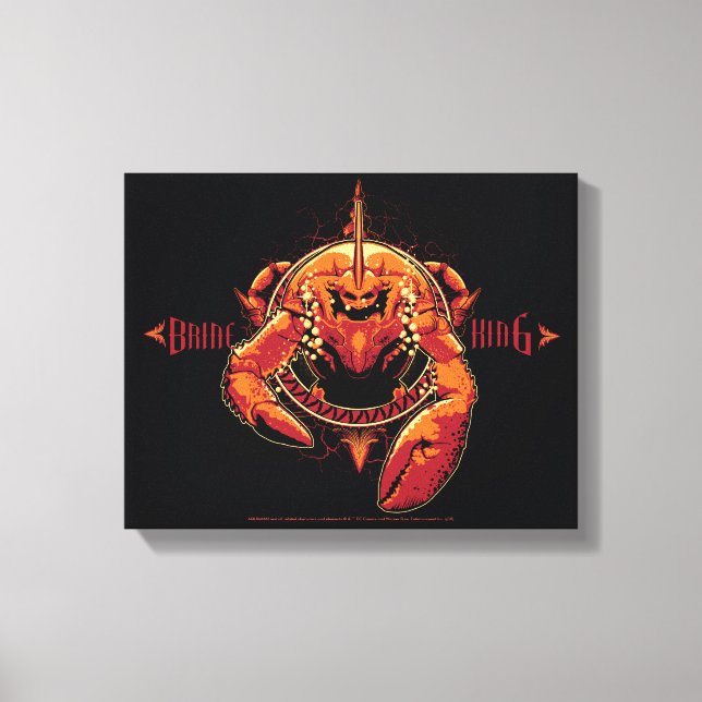 Aquaman | Brine King Graphic Leinwanddruck (Vorderseite)