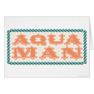 Aquaman C'est Showtime ! Lettres