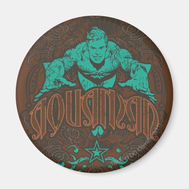 Aquaman - Es ist Showtime! Poster Magnet (Vorne)