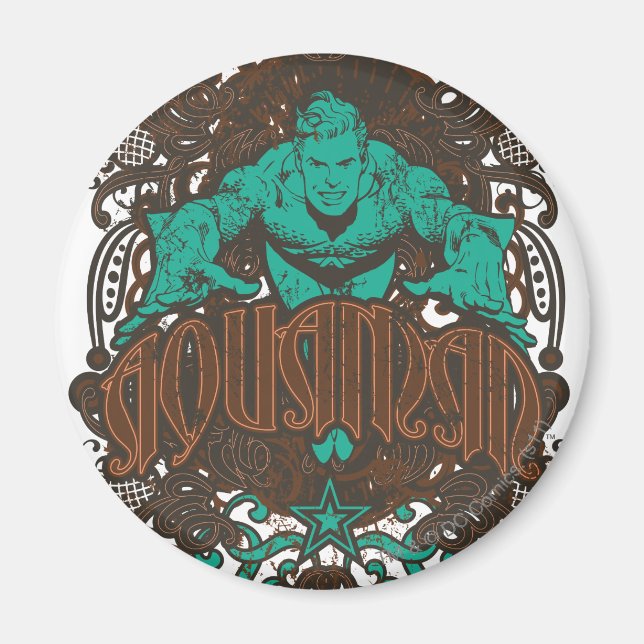 Aquaman - Es ist Showtime! Poster Magnet (Vorne)
