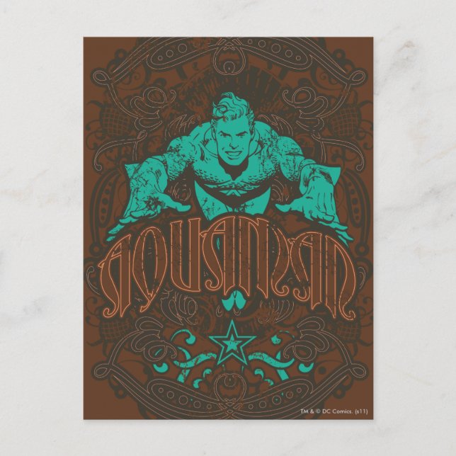 Aquaman - Es ist Showtime! Poster Postkarte (Vorderseite)