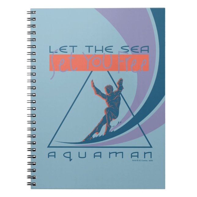 Aquaman | Gelassen Set Sie kostenlos Notizblock (Vorderseite)