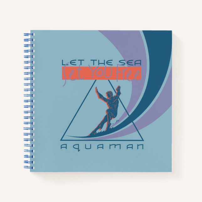Aquaman | Gelassen Set Sie kostenlos Notizbuch (Vorderseite)
