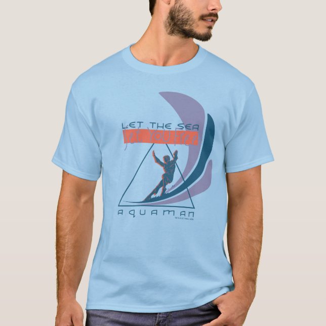 Aquaman | Gelassen Set Sie kostenlos T-Shirt (Vorderseite)