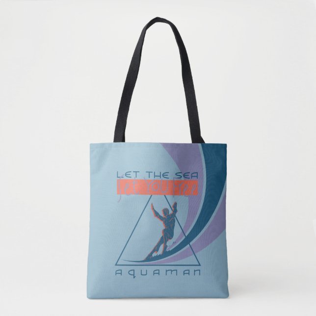 Aquaman | Gelassen Set Sie kostenlos Tasche (Vorderseite)