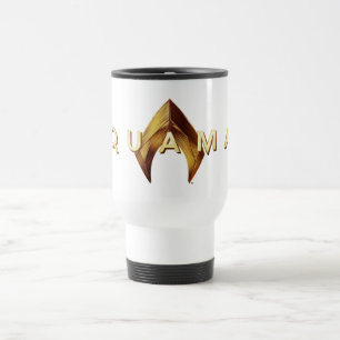 Aquaman   Golden Aquaman Logo Reisebecher