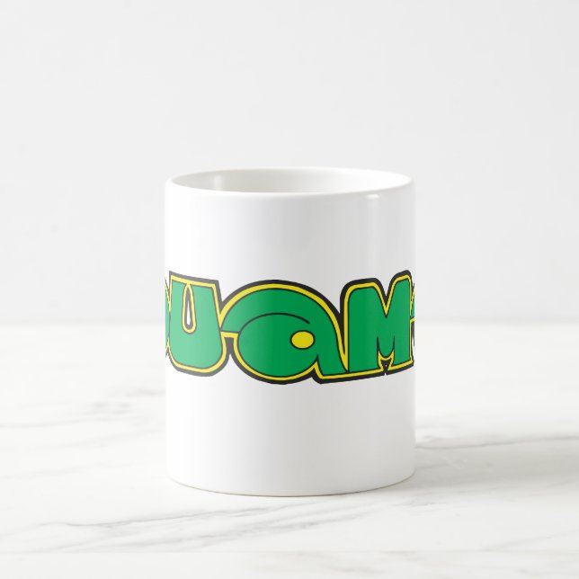 Aquaman Green Logo Kaffeetasse (Mittel)