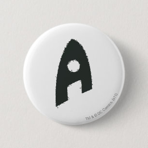 Aquaman Grunge "A" Button