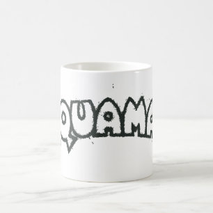 Aquaman Grunge Black Logo 2 Kaffeetasse