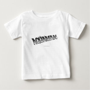 Aquaman Grunge Strip Logo Baby T-shirt