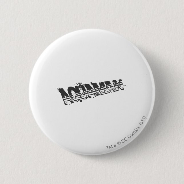 Aquaman Grunge Strip Logo Button (Vorderseite)